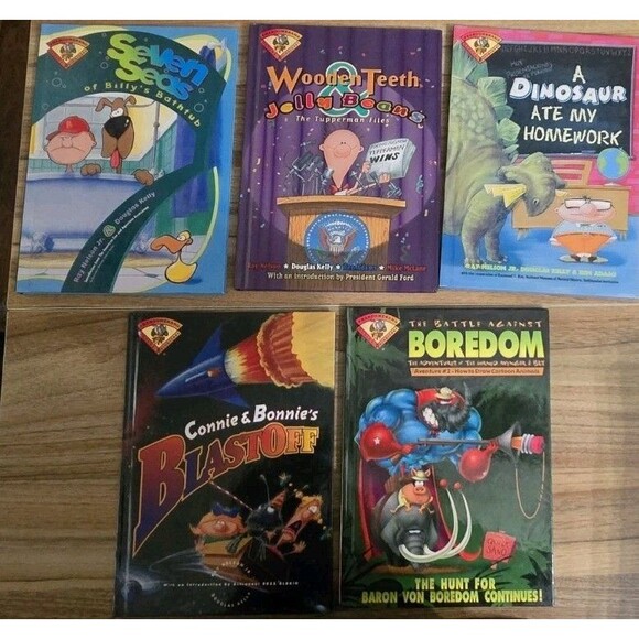 Lot Of 5 Flying Rhinoceros Books Hardcover Educational Ray Nelson Learning Fun - Picture 6 of 16